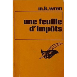 Une Feuille d'impôts