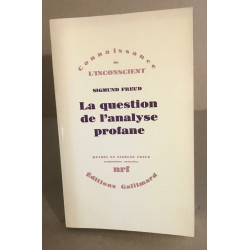 La question de l'analyse profane