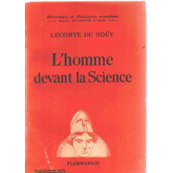 L'homme devant la science