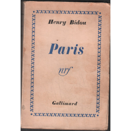 Paris (complet de ses cartes)