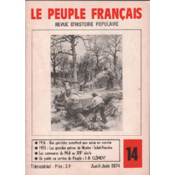 Revue d'histoire pouplaire / le peuple français n° 14