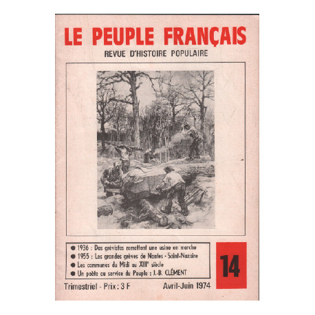 Revue d'histoire pouplaire / le peuple français n° 14