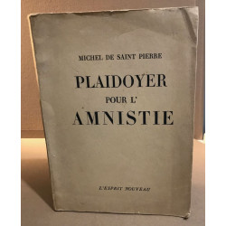 Plaidoyer pour l'amnistie