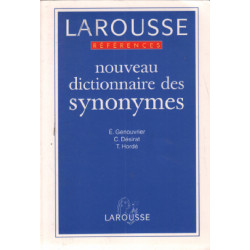 Larousse references Nouveau Dictionnaire Des Synonymes