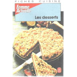 Les desserts