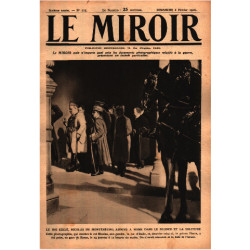 Le miroir publication hebdomadaire n° 115 / le roi exilé nicolas...