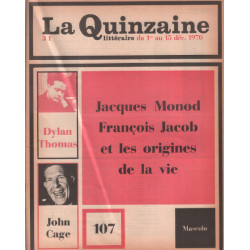 La quinzaine litteraire n° 80 / nietzche inédit - gunther grass :...