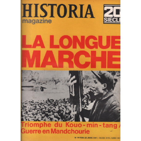 Historia n° 144 / la longue marche