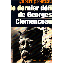 Le dernier défi de georges clemenceau