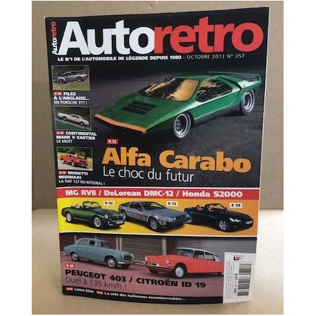 Autoretro n° 357 / alfa carabo