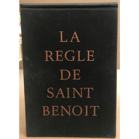 La règle de saint benoit / traduction introducrion et notes par...