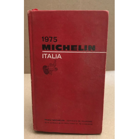 Guide michelin 1975 / italia