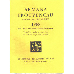 Armana prouvençau per lou bel an de dieu 1965