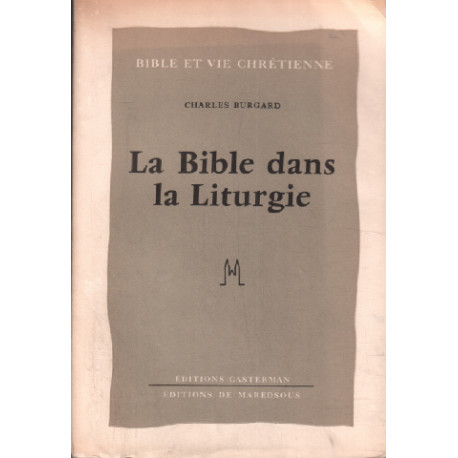 La bible dans la liturgie