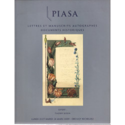 Lettres et manuscrits autographes documents historiques