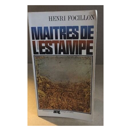 Maitres de l'estampe/ illustrations en n/b