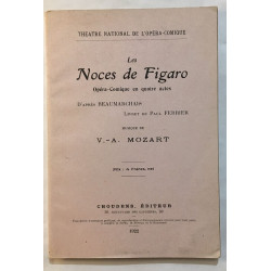 Les noces du Figaro (opéra comique en 4 actes)