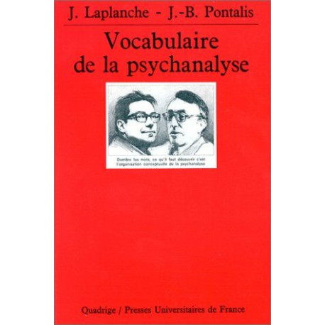 Vocabulaire de la psychanalyse