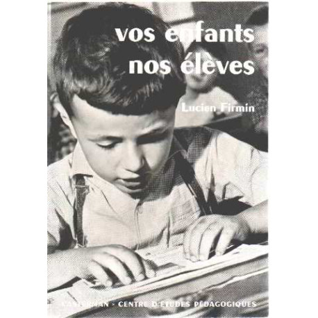 Vos enfants nos eleves