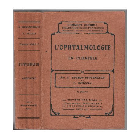 L'ophtalmologie en clientèle / 83 figures