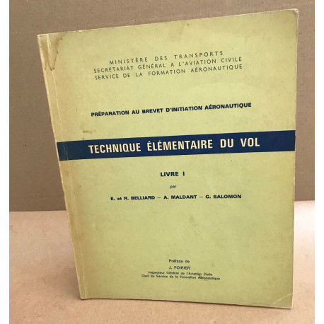 Préparation au brevet d'initiation aéronautique/ technique...