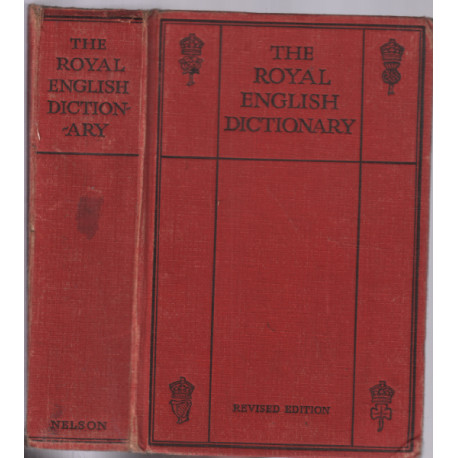 The royal english dictionnary