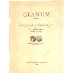 Glanum/ notice archeologique