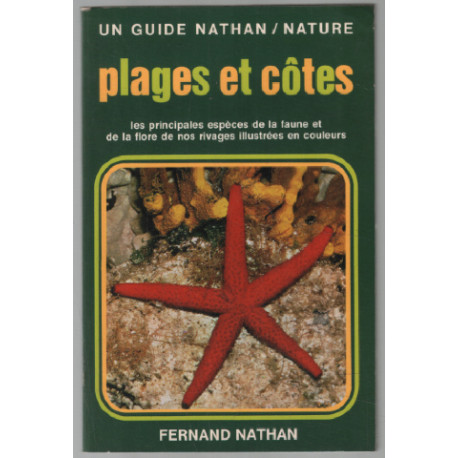 Plages et côtes : plantes et animaux illustrés en couleurs