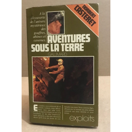 Aventures sous la terre