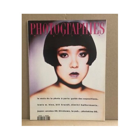 Photographies magazine n° 27/ lewis X. hine -japon années 30