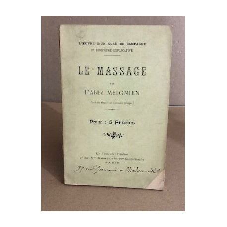 Le massage