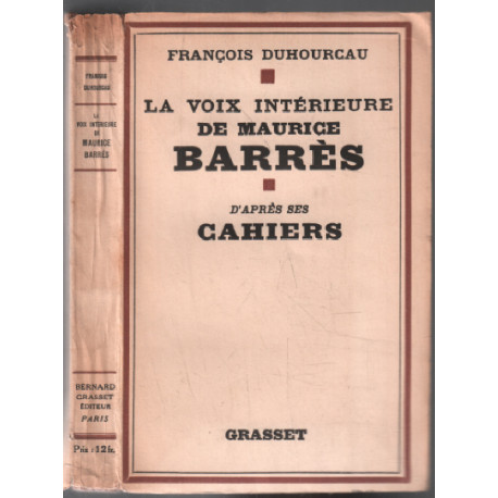 La voix intérieure de maurice barès