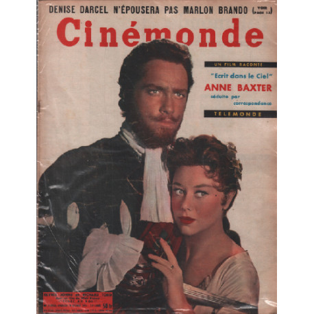 Cinémonde n° 1056 / couverture : glynis john et richard todd