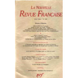 La nouvelle revue française n°436 / EO numerotée sur velin ( n° 6)