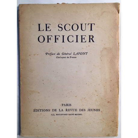 Le scout officier