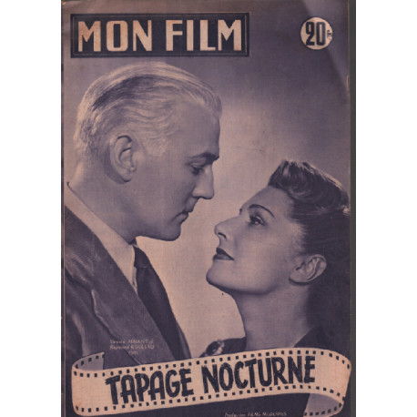 Tapage nocturne / Revue mon film n° 317 ( renant rouleau )