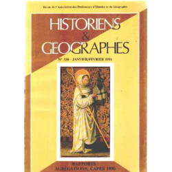 Historiens et géographes n° 330