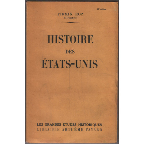 Histoire des états-unis