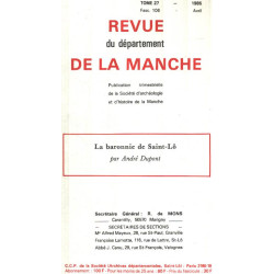 Revue du departement de la manche / tome 27 / fascicule 106 / la...