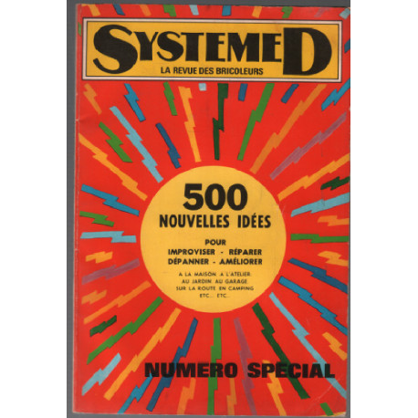 Revue systeme D hors série : 500 nouvelles idées