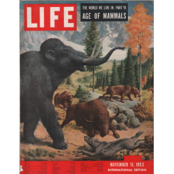 Revue life / novembre 1953 / age of mammals