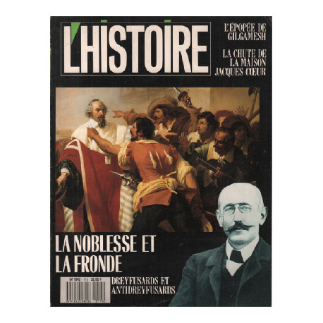 Revue l'histoire n° 115 / la noblesse et la fronde