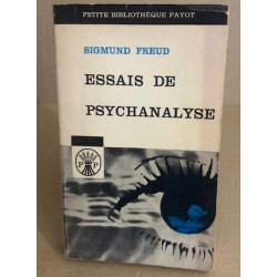 Essais de psychanalyse