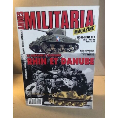 Armes militatia hos serie n° 7 / la campagne d'allemage I : rhin...