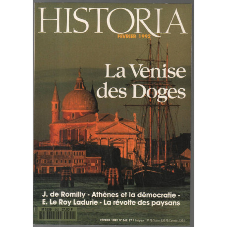 La Venise des Doges / Athènes et la démocratie / la révolte des...