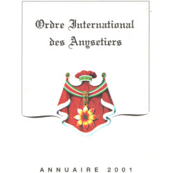 Ordre international des angsetiers annuaire 2001