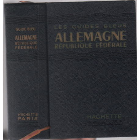 Allemagne république fédérale ( 7 cartes et plans )