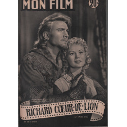 Richard coeur de lion / revue mon film n° 444 virginia mayo...