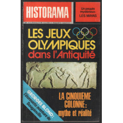 Les jeux olympiques dans l'antiquité (revue historama n° 298)