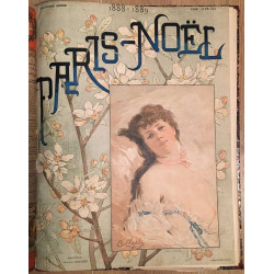 4 revues reliées en 1 volume relié : Paris-Noël 1888-1889...